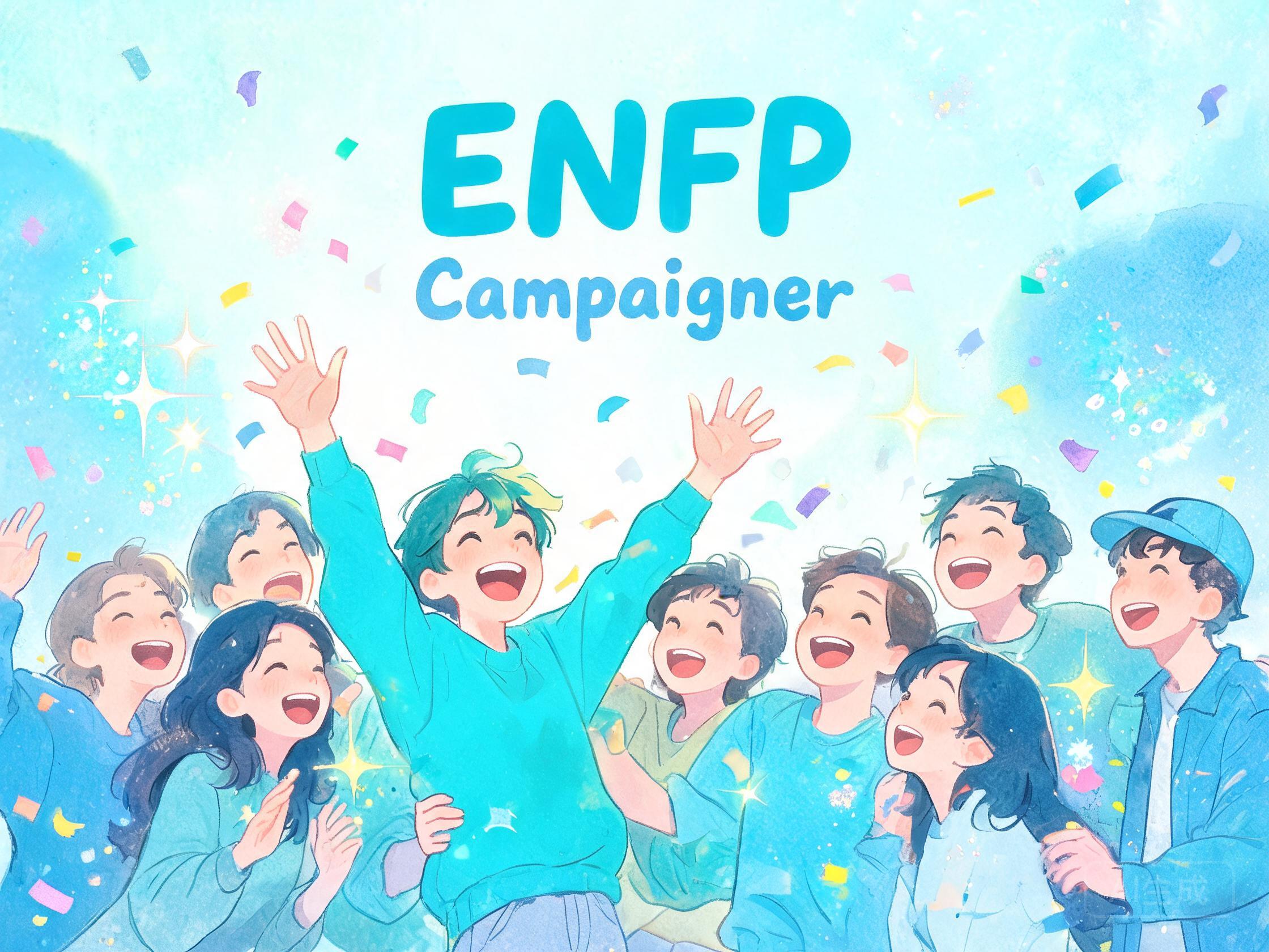 ENFP人格類型性格特質解析圖