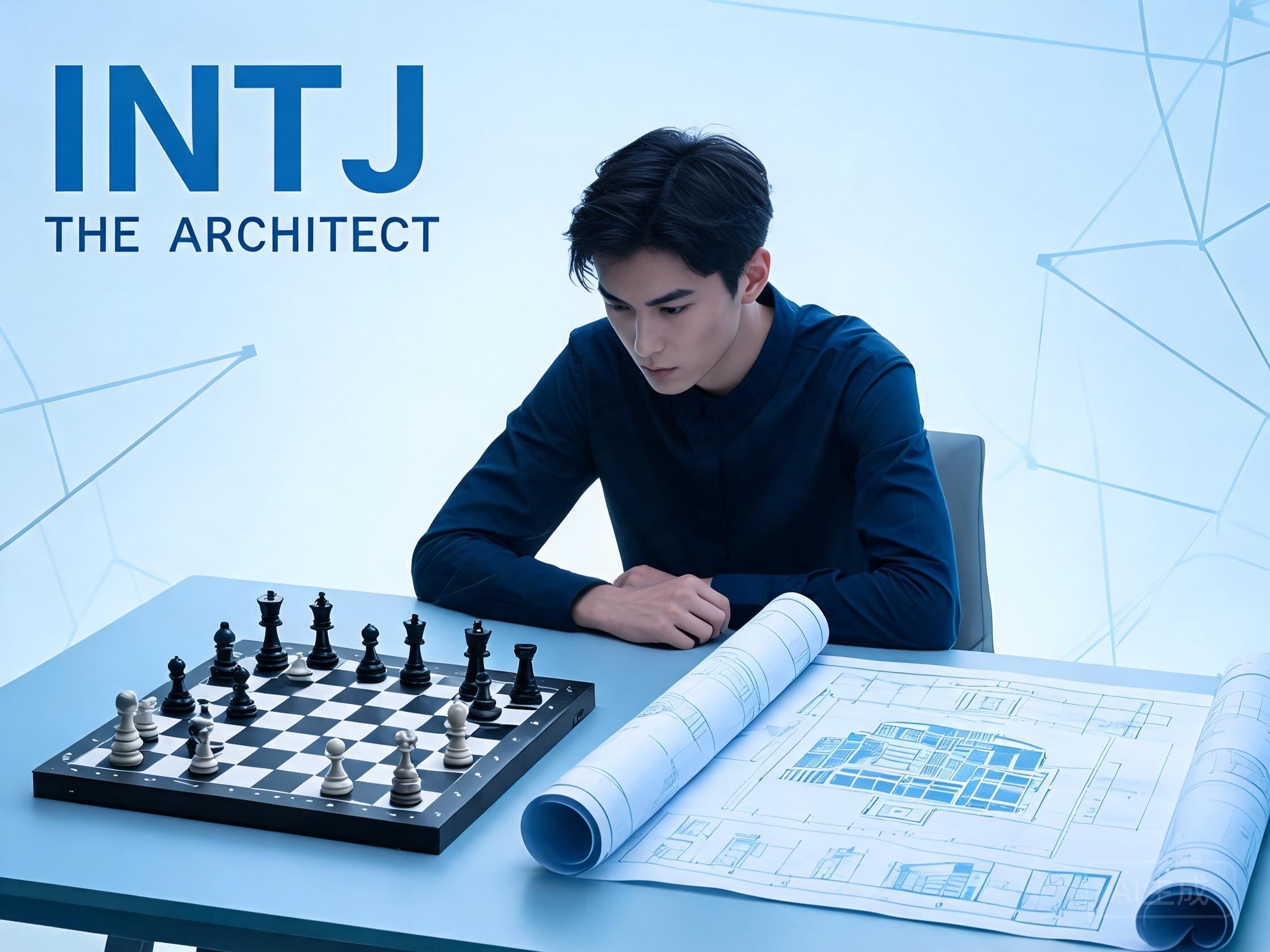 INTJ人格類型性格特質解析圖
